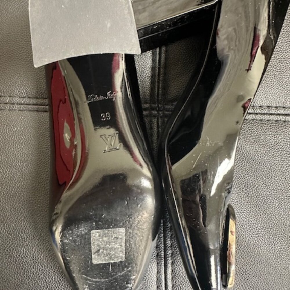 Black Louis Vuitton Heels